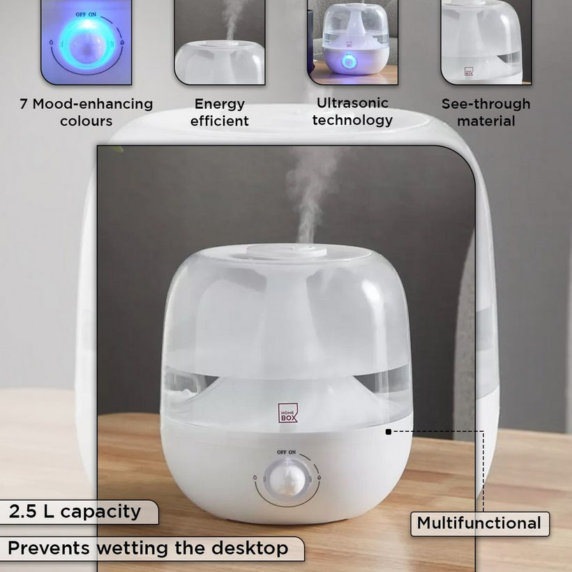 Nova Humidifier with 7-Colour LED Light - 3 L - Image 5