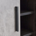 Capri 24-Pair Sliding Door Shoe Cabinet