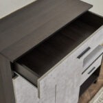 Capri 15-Pair Shoe Cabinet with Bench and Cushion