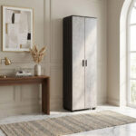 Capri 33-Pair Tall Shoe Cabinet
