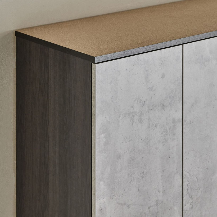 Capri 33-Pair Tall Shoe Cabinet - Image 7