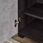 Capri 33-Pair Tall Shoe Cabinet