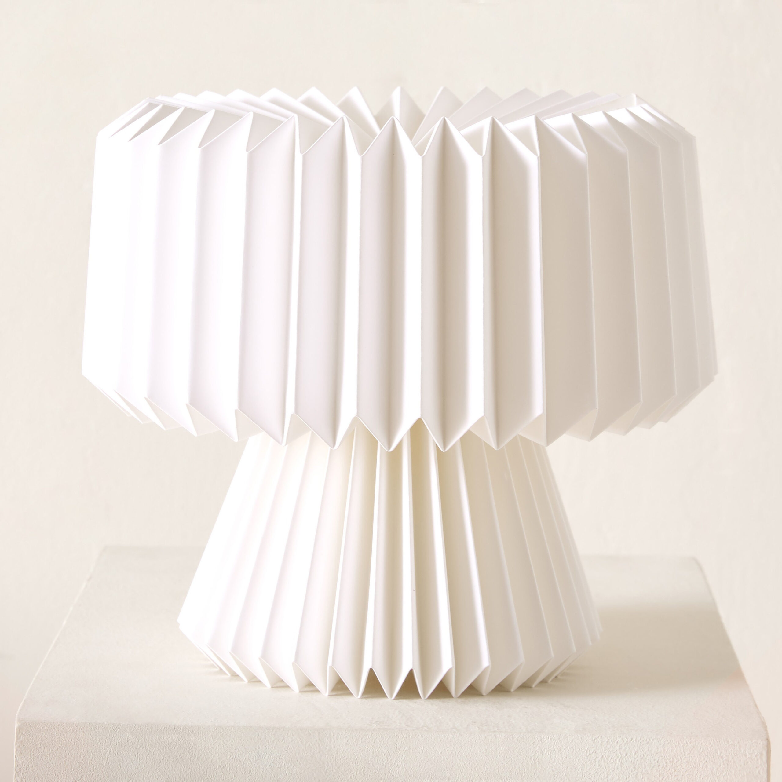 Tasha Table Lamp with Paper Shade - 25x25 cm