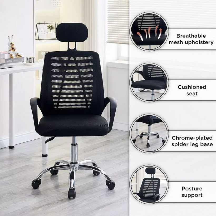 Movo Lyme High Back Office Chair - Image 6
