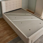 Movo Oakland Neo Upholstered Twin Bed with Drawer - 120x200 cm