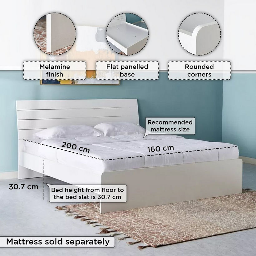 Frankfurt Queen Bed - 160x200 cm - Image 5