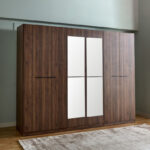 Patara 6-Door Wardrobe with Mirror