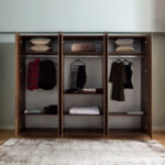 Patara 6-Door Wardrobe with Mirror