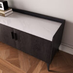 Marwell 2 Metre TV Unit with Sintered Stone Top for TVs up to 80 inches