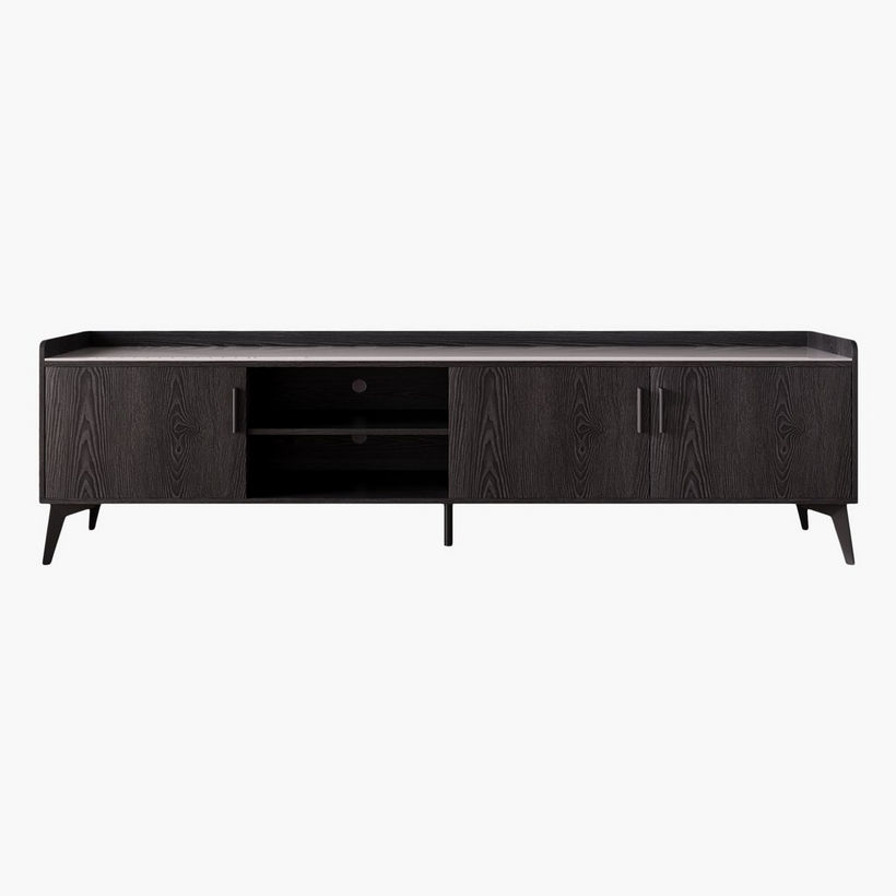 Marwell 2 Metre TV Unit with Sintered Stone Top for TVs up to 80 inches - Image 11