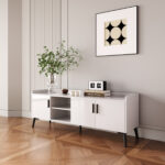 Marwell 1.5 Meter TV Unit with Sintered Stone Top for TV upto 65 inches