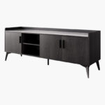 Marwell 1.5 Meter TV Unit with Sintered Stone Top for TV upto 65 inches