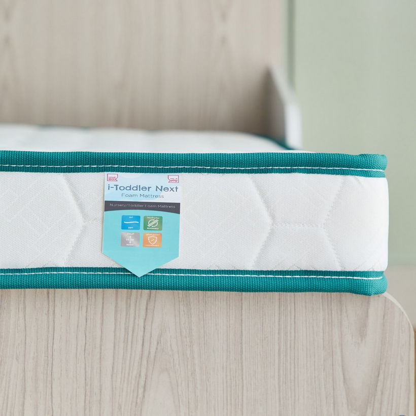 SleepEase iToddler Nxt (0-3 years) Toddler Foam Mattress - 70x130x10 cm - Image 12