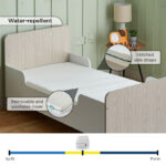 SleepEase iCody Nxt (0-3 years) Toddler Foam Mattress with Washable Cover - 70x130x10 cm