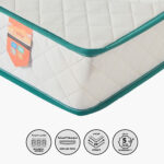 SleepEase iStar Kids Foam Bonnell Spring Single Mattress - 90x190x22 cm