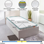SleepEase iStar Kids Foam Bonnell Spring Single Mattress - 90x190x22 cm