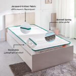 SleepEase iStar Kids Foam Bonnell Spring Single Mattress - 90x190x22 cm