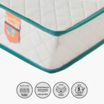 SleepEase iStar Kids Foam Bonnell Spring Single Mattress - 90x200x22 cm