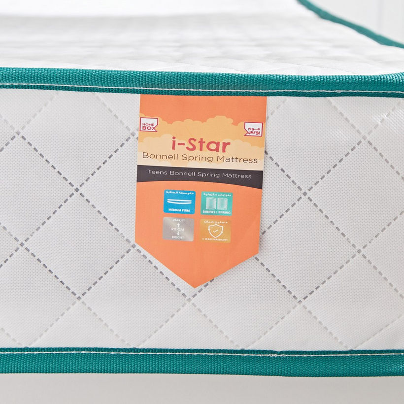 SleepEase iStar Kids Foam Bonnell Spring Single Mattress - 90x200x22 cm - Image 9