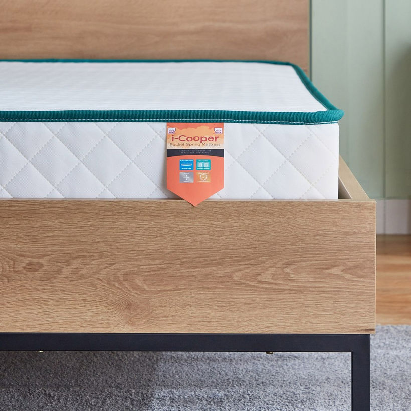 SleepEase iCooper Kids Foam Pocket Spring Queen Mattress - 140x200x16 cm - Image 8