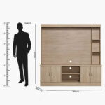 Juno Wall Unit for TVs up to 55 inches