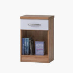 Movo Juno 1-Door 1-Drawer Nightstand
