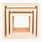 Jazz Cube 3-Piece Wall Shelf Set
