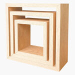 Jazz Cube 3-Piece Wall Shelf Set