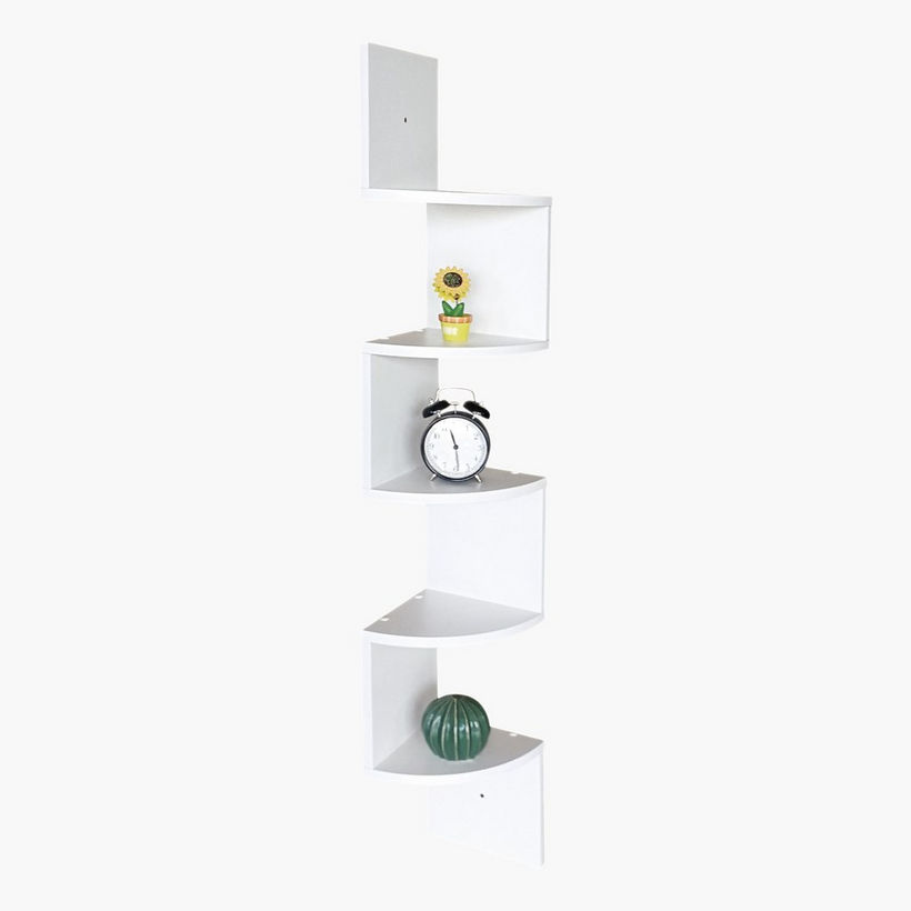 Jazz Tall Corner Wall Shelf - Image 3