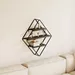 Urban Diamond 3-Tier Metal Shelf - 41.5x11x50 cm - Image 6