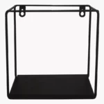 Urban Square 1-Tier Metal Shelf - 20x10x20 cm