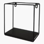 Urban Square 1-Tier Metal Shelf - 20x10x20 cm