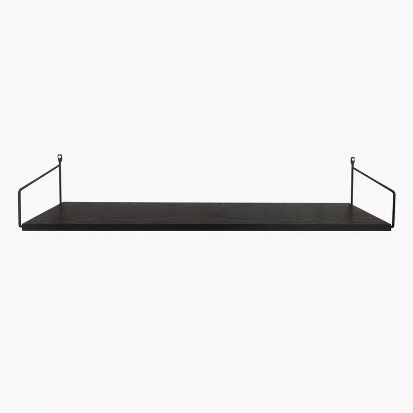 Monty Large 1-Tier Metal Shelf - 80x20x17 cm - Image 2