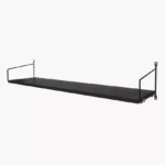 Monty Large 1-Tier Metal Shelf - 80x20x17 cm