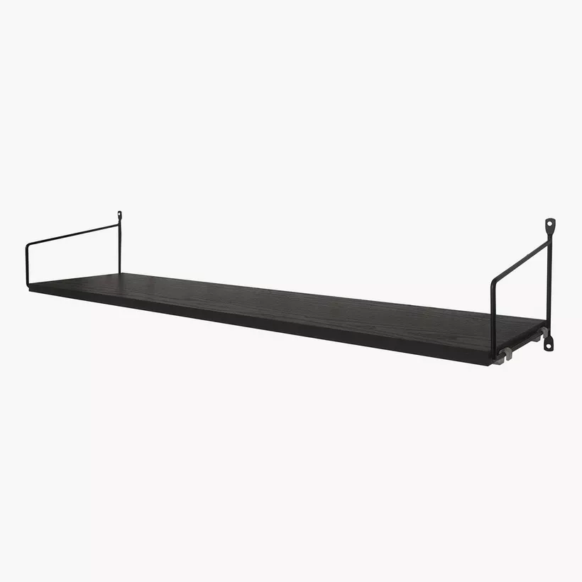 Monty Large 1-Tier Metal Shelf - 80x20x17 cm - Image 3