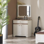 Listro 1-Drawer and 2-Door Dresser with Mirror