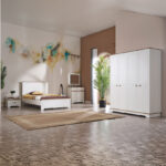 Listro 1-Drawer and 2-Door Dresser with Mirror