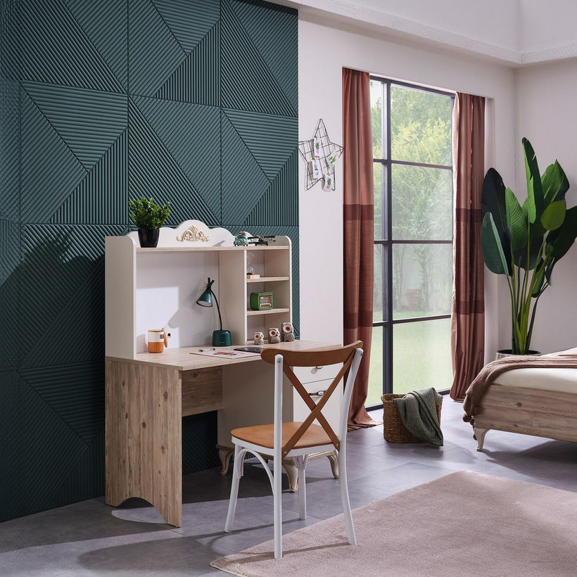 Meadow Smart Study Desk and Hutch - Image 2