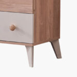 Movo Napoli 3-Drawer Dresser with Mirror