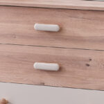 Movo Napoli 3-Drawer Dresser with Mirror