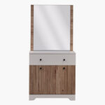 Movo Polo 1-Drawer 2-Door Dresser with Mirror