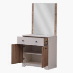 Movo Polo 1-Drawer 2-Door Dresser with Mirror