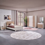 Movo Polo 1-Drawer 2-Door Dresser with Mirror