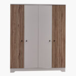 Movo Polo 4-Door Wardrobe