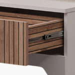 Movo Polo 1-Drawer Nightstand with Shelf