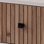 Movo Polo 1-Drawer Nightstand with Shelf