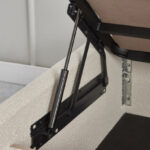 iCloud Upholstered Twin Bed with Hydraulic Storage - 120x200 cm