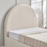 iCloud Upholstered Twin Bed with Hydraulic Storage - 120x200 cm