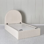 iCloud Upholstered Twin Bed with Hydraulic Storage - 120x200 cm