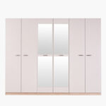 Hayes 6-Door Wardrobe with Mirror